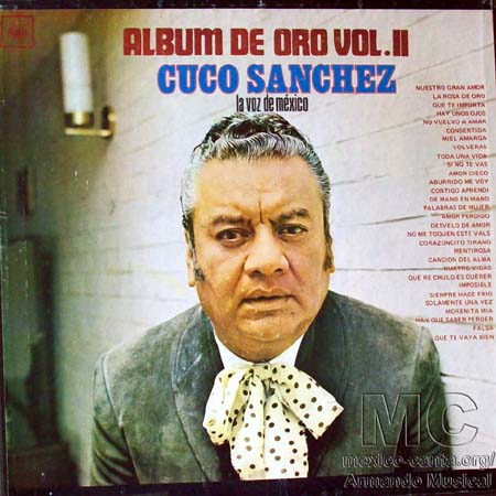 Cuco Sánchez - Álbum de Oro, Vol. II