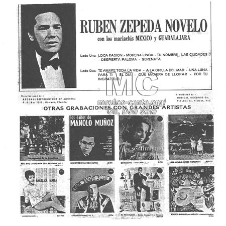 Rubén Zepeda Novelo - Tras