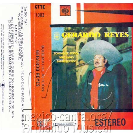 Gerardo Reyes - Portada
