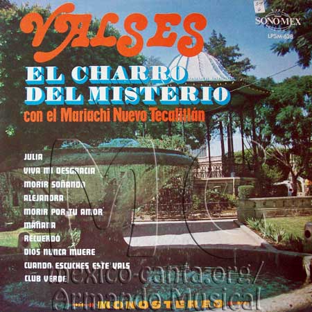 El Charro del Misterio portada - Valses