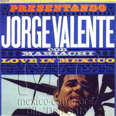Love in Mexico Jorge Valente - Portada