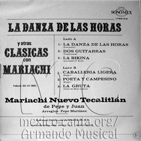 Clásicas Tras - Mariachi Nuevo Tecalitlán