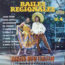 portada Mariachi Nuevo Tecalitlán - Bailes regionales, Vol. 4